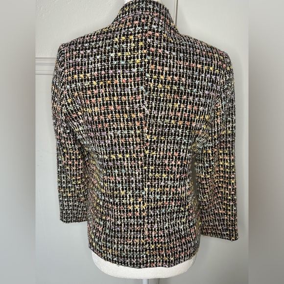 Sag Harbor multicolor Shirt Jacket size 6P - Picture 3 of 7